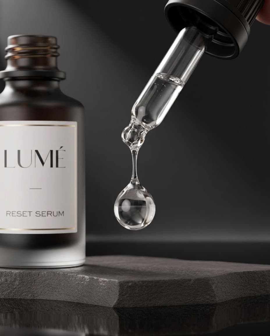 Reset Serum in gebruik